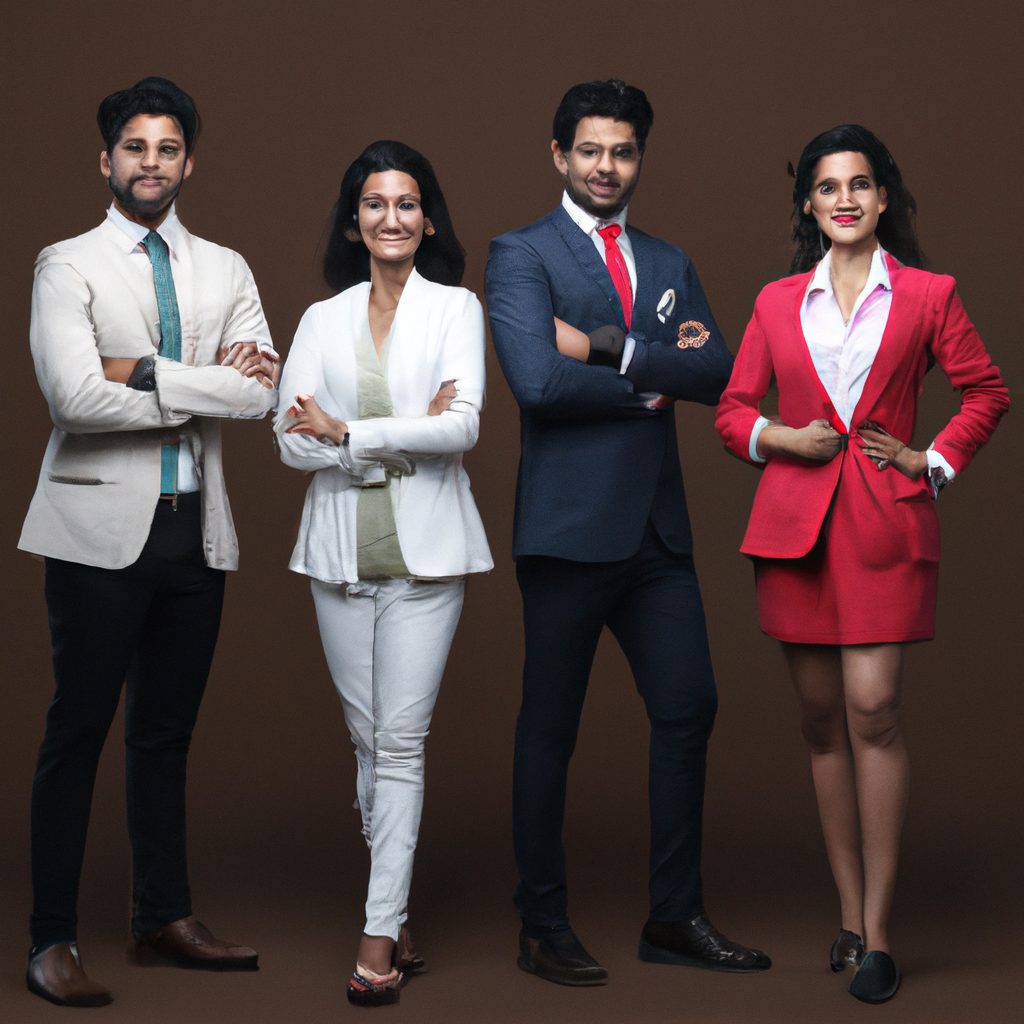 Corporate — headshots d'équipe